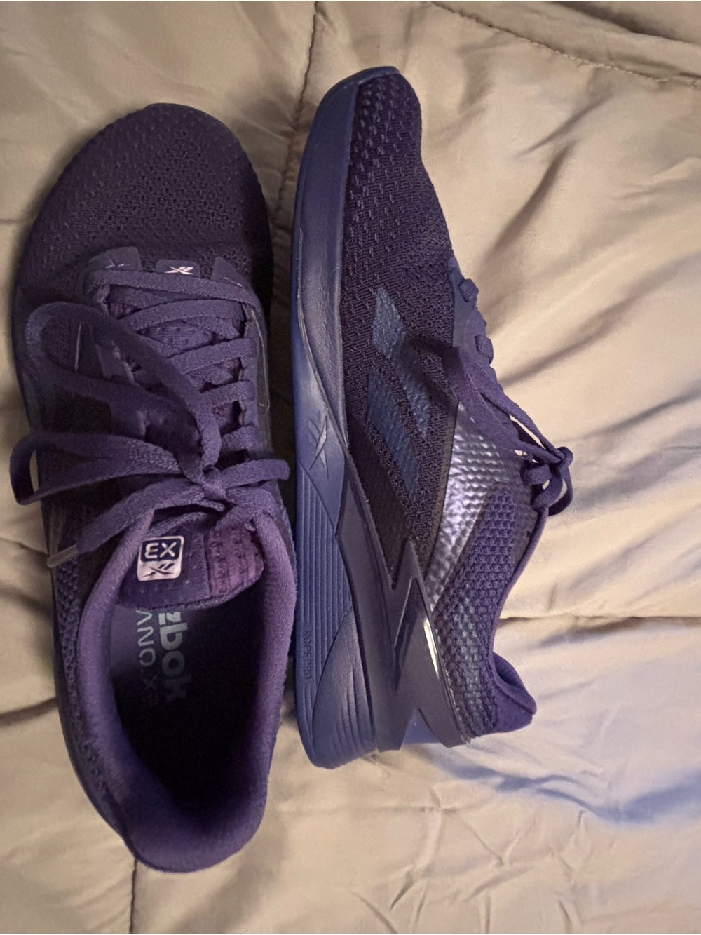 Reebok Women's Dark Purple Athletic Running Shoes